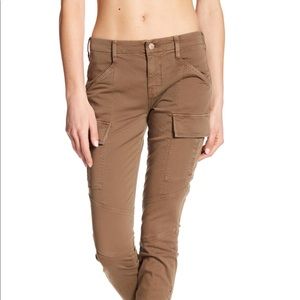 JBRAND mid-rise skinny cargo “houlihan” pants